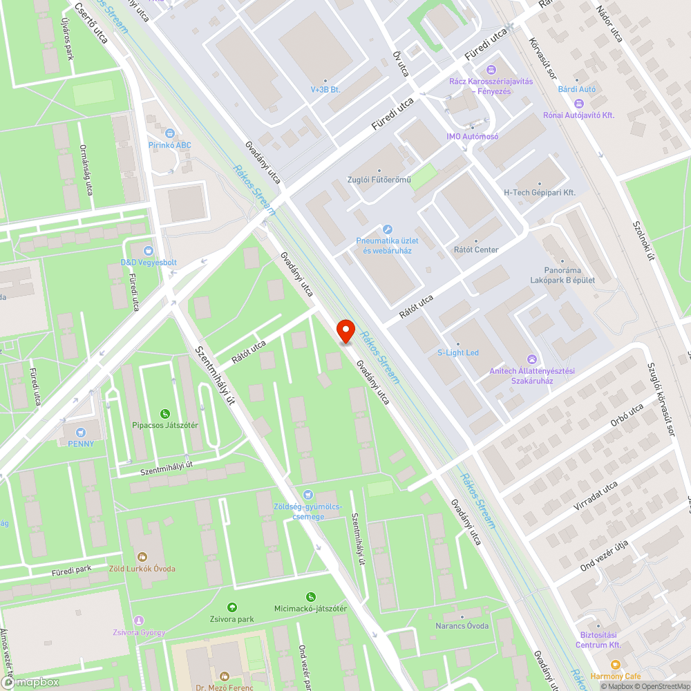 Elhagyott autók bejelentés helye