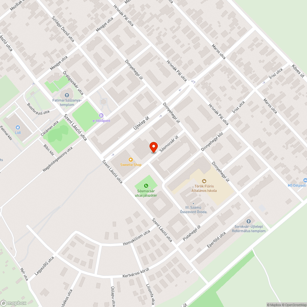 Elhagyott Rover bejelentés helye