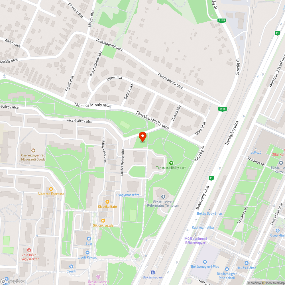 Elhagyott Daewoo bejelentés helye