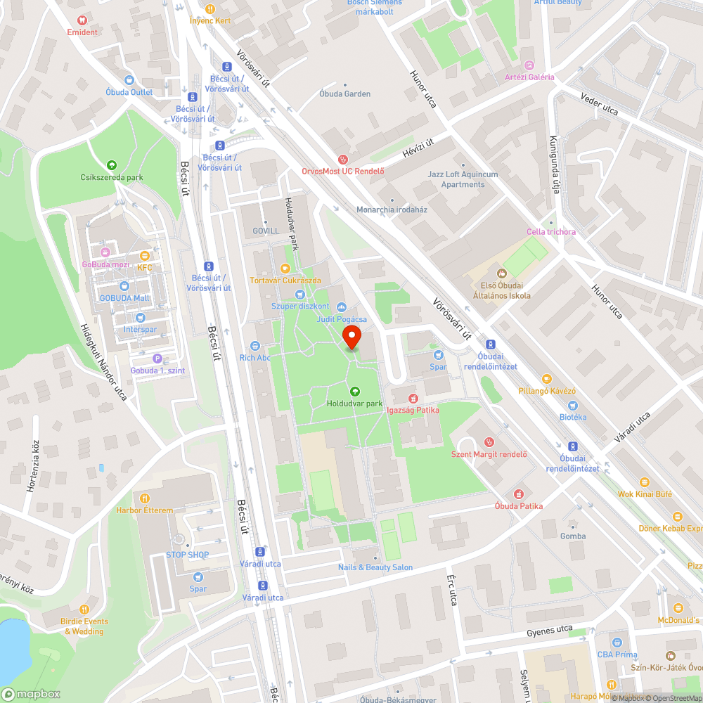 Koszos bejelentés helye