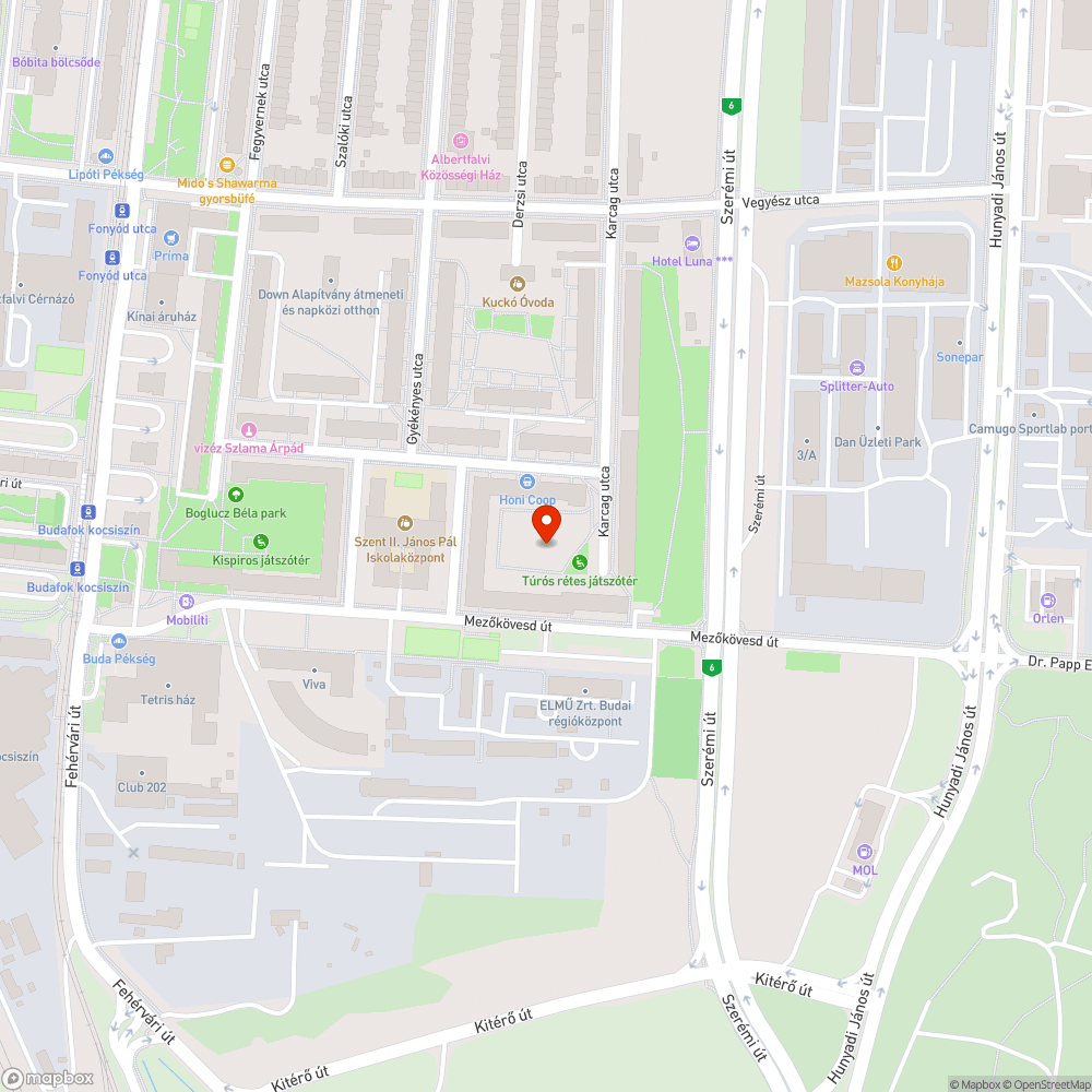 Leszakadt hinta bejelentés helye