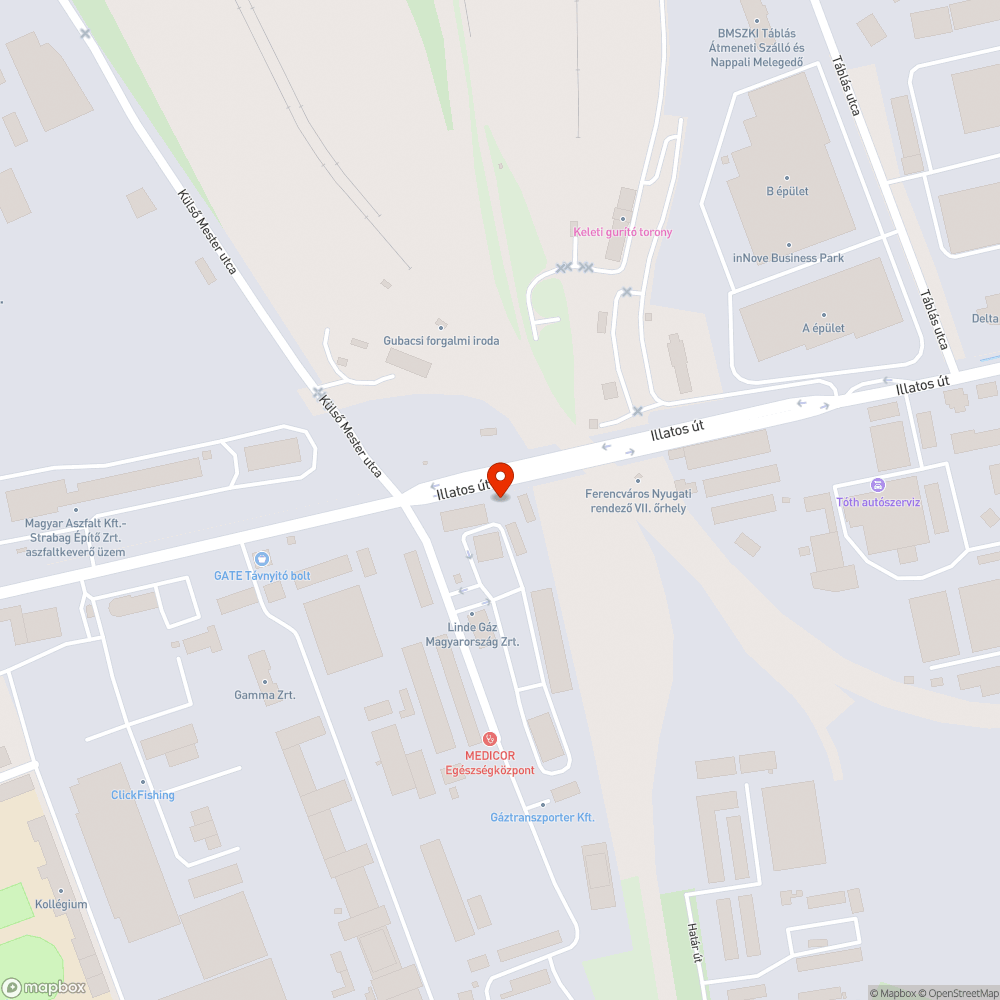 Megsüllyedt szekrény bejelentés helye