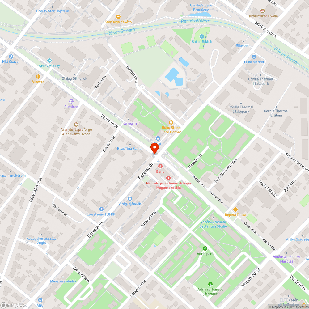 Hiányzó fényterelő bejelentés helye