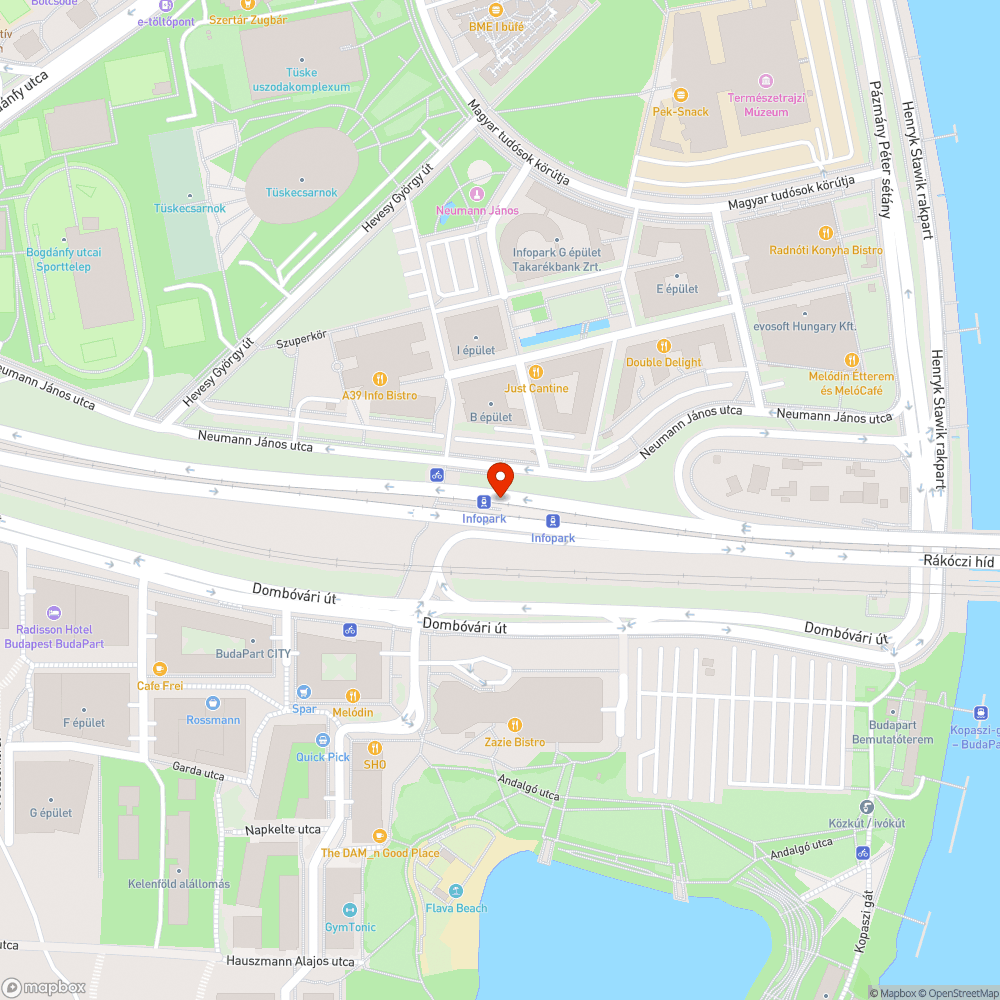 Kiégett lámpa bejelentés helye