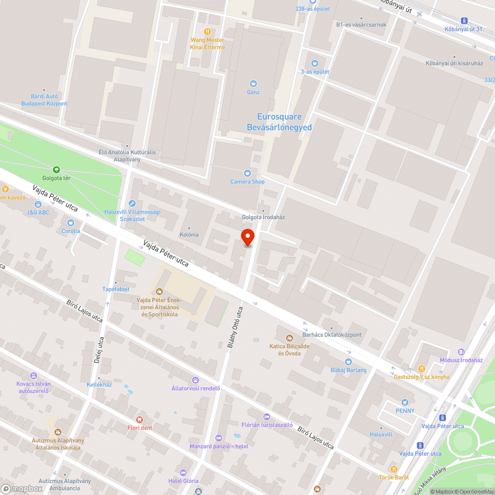 Magára hagyott "szappanosdoboz" bejelentés helye