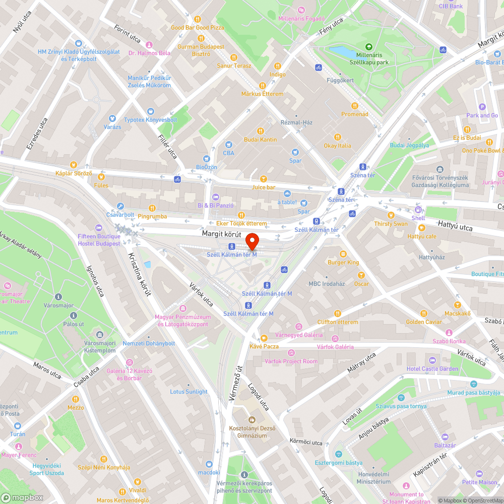 Szanaszét rongált használhatatlan szemetes bejelentés helye