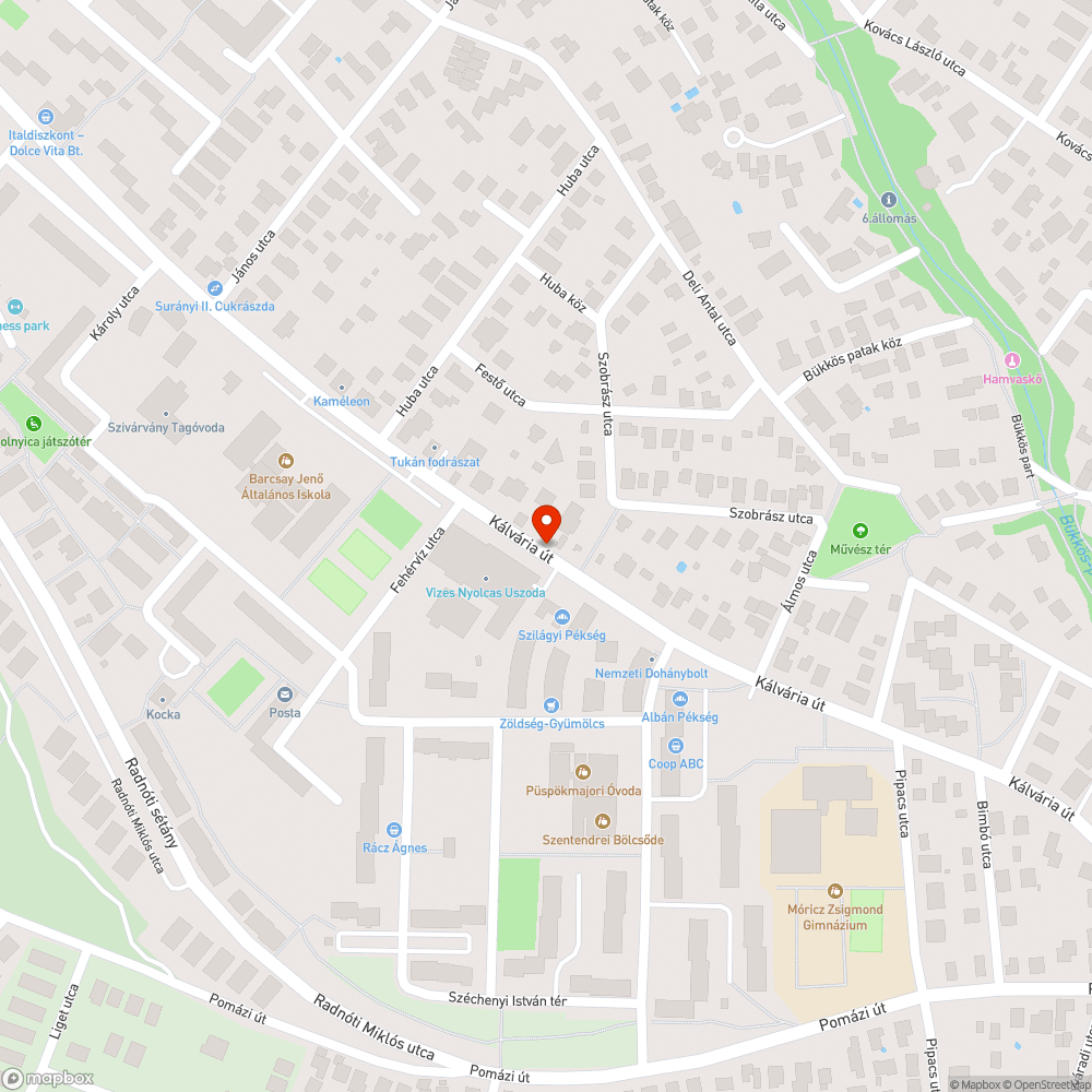 Kiégett közvilágítás bejelentés helye