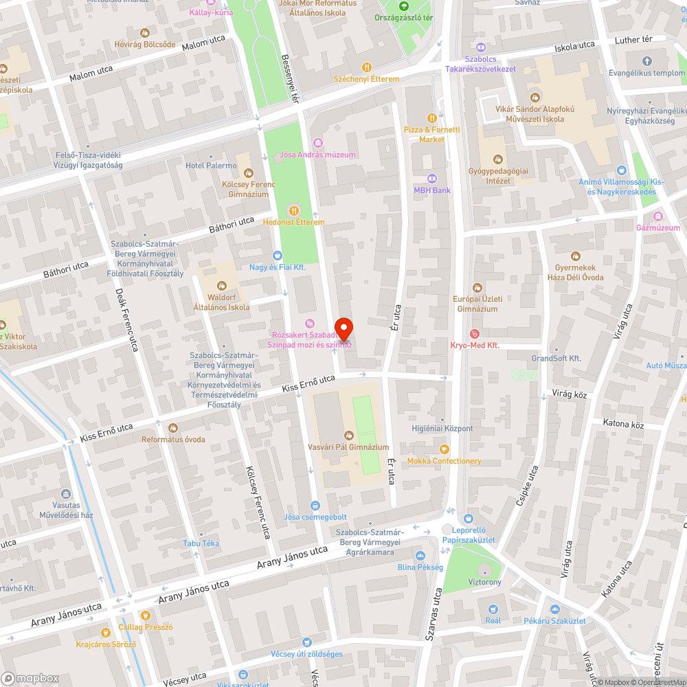 Beszakadt járdaszakasz bejelentés helye