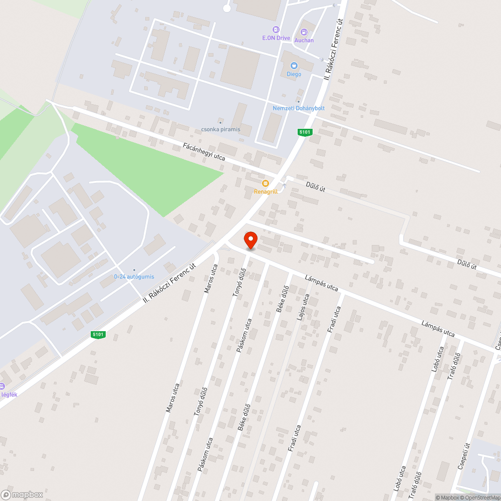 Életveszélyes villanyoszlop bejelentés helye