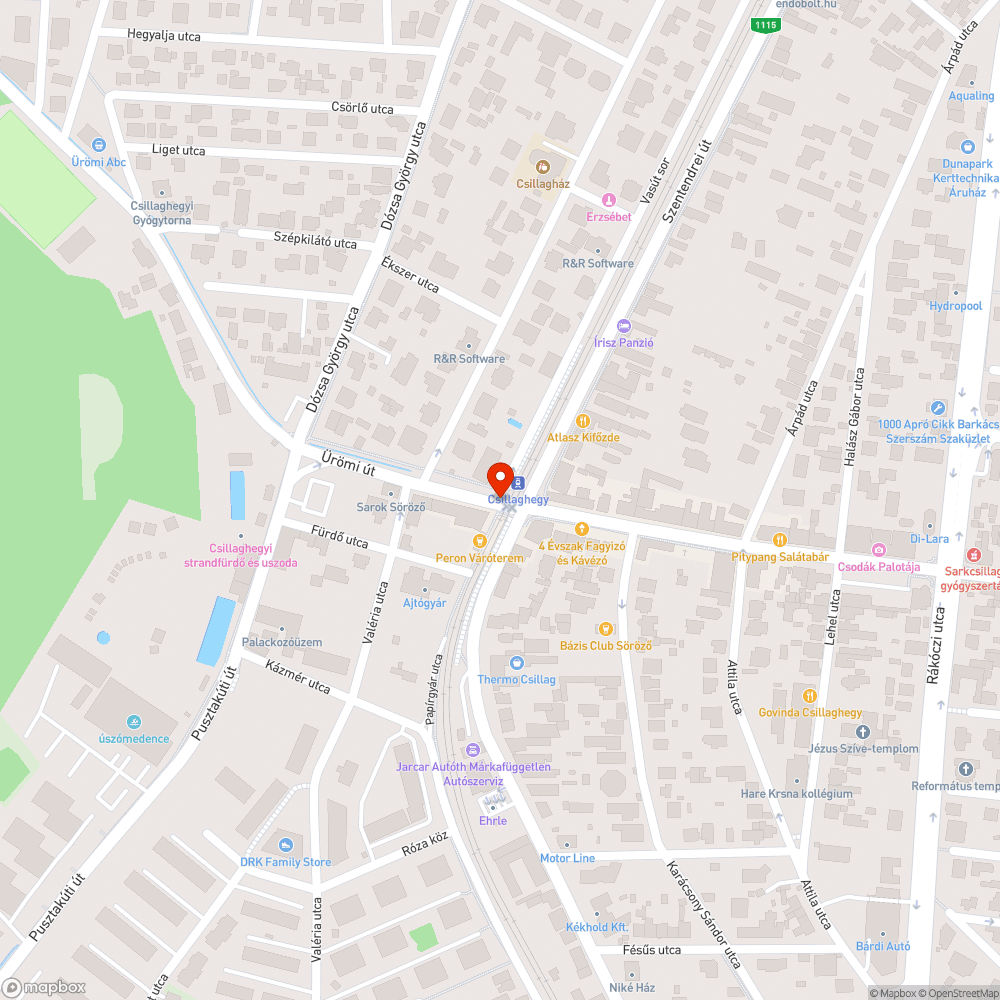 Katyu bejelentés helye