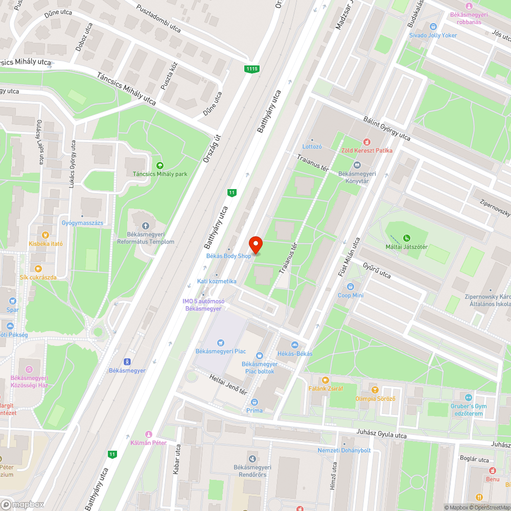 Nincs festés bejelentés helye