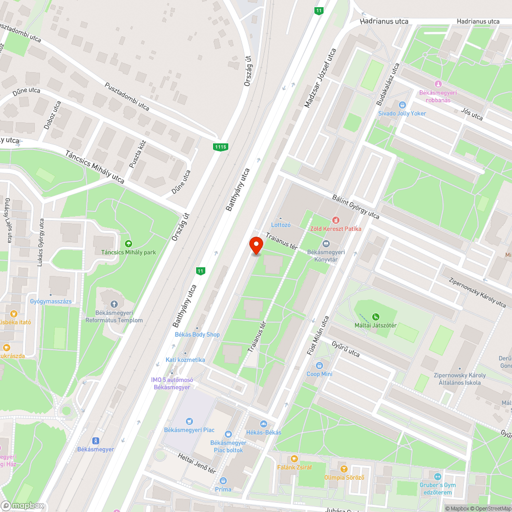 Botlásveszélyes fedlap bejelentés helye