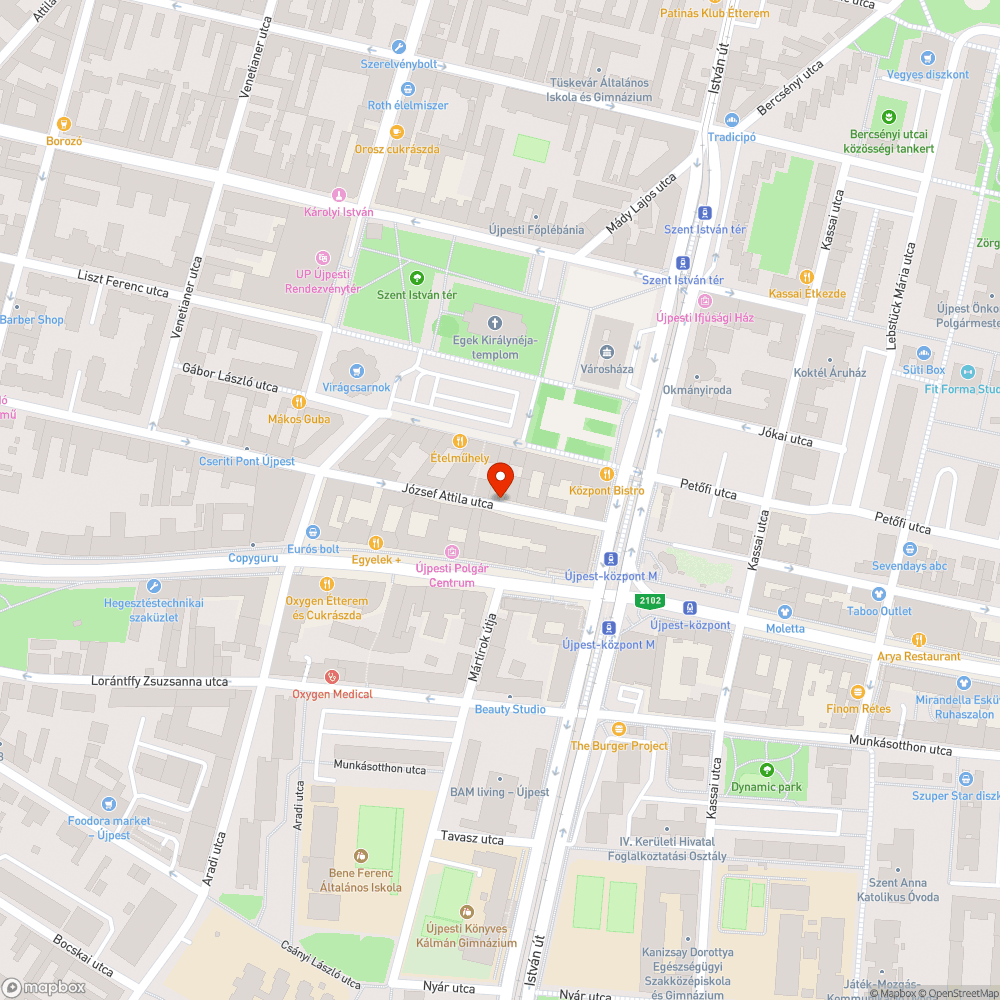 Rendszám nélküli elhagyott Fiat Panda Újpesten bejelentés helye