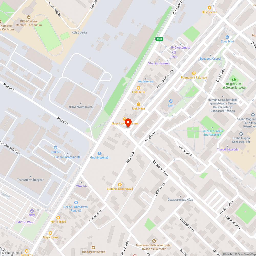 Hiányzó fényterelő 2 bejelentés helye