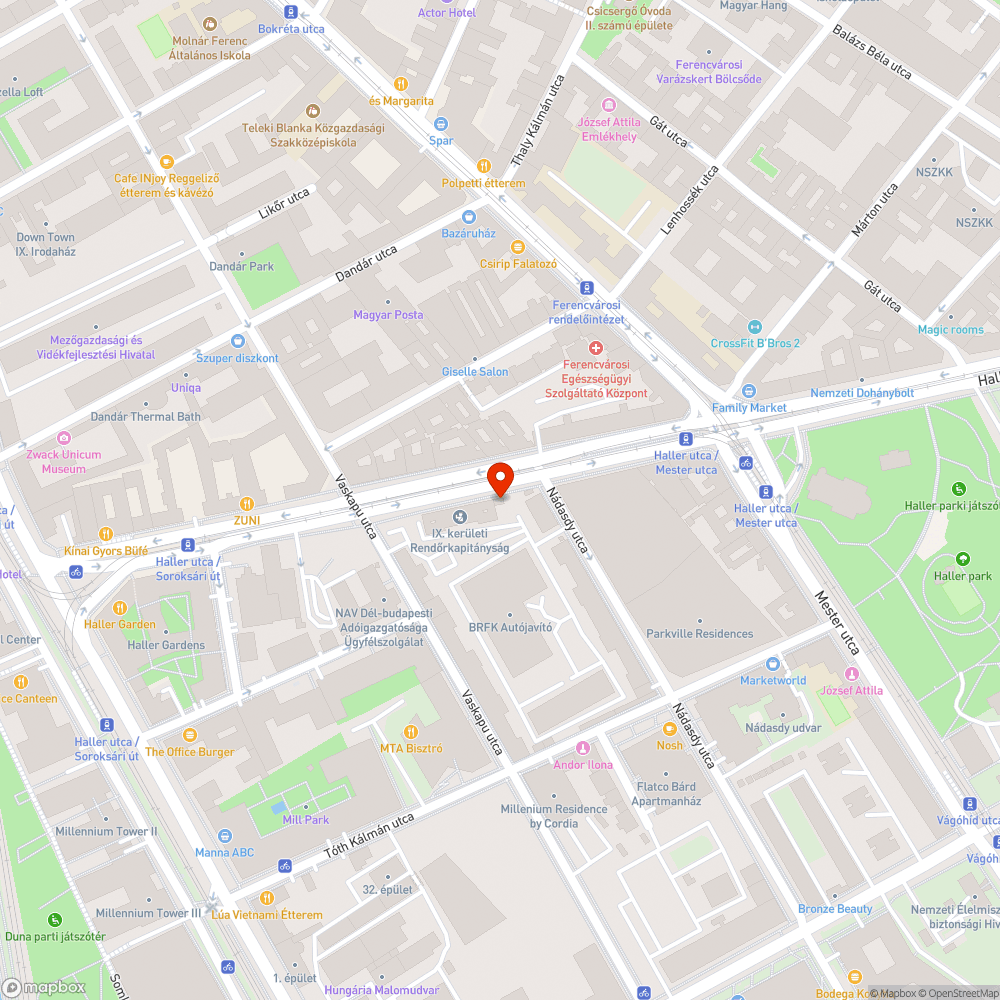 Megsüllyedt fedelek bejelentés helye