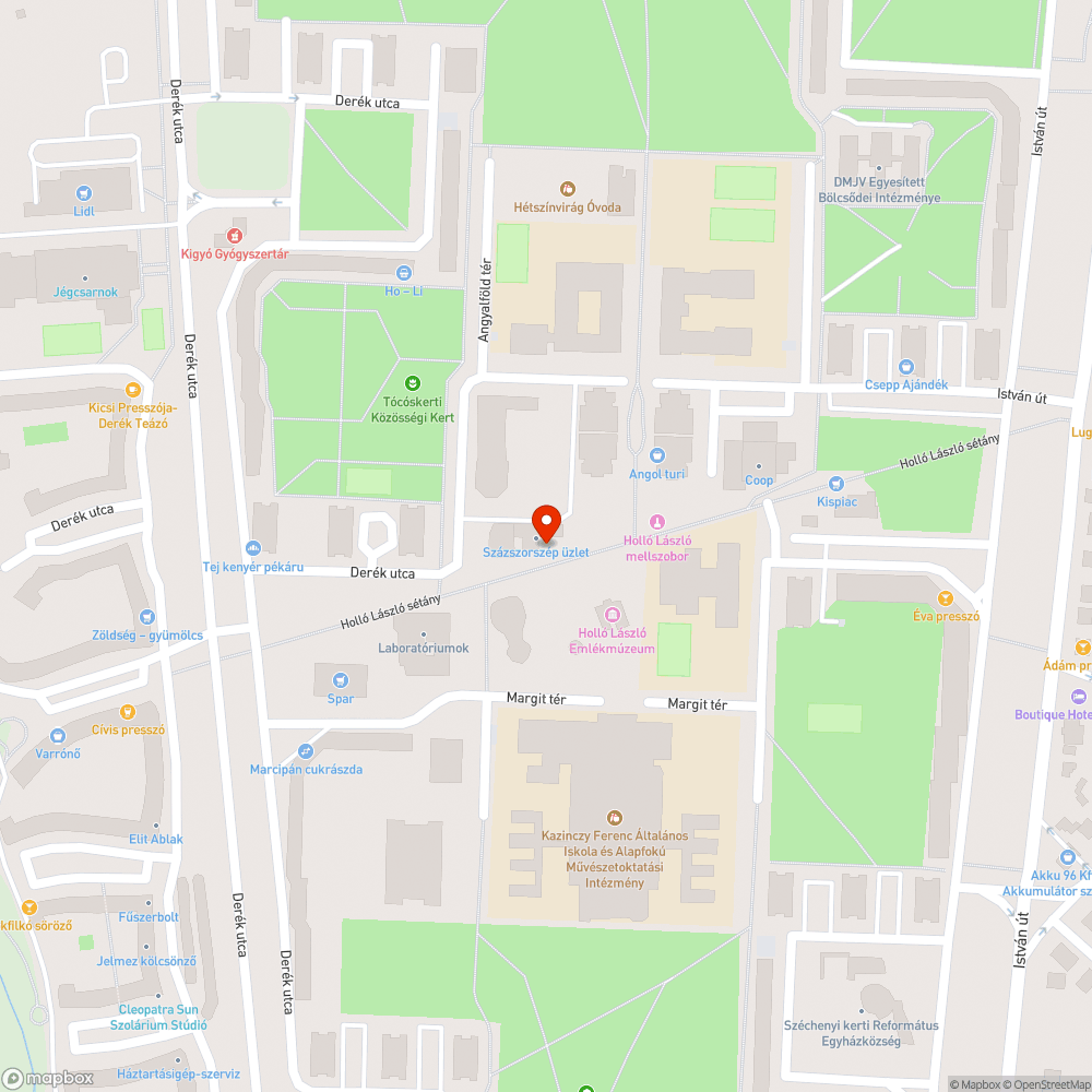 Utcai szemetesek leromlott állapotban II. bejelentés helye