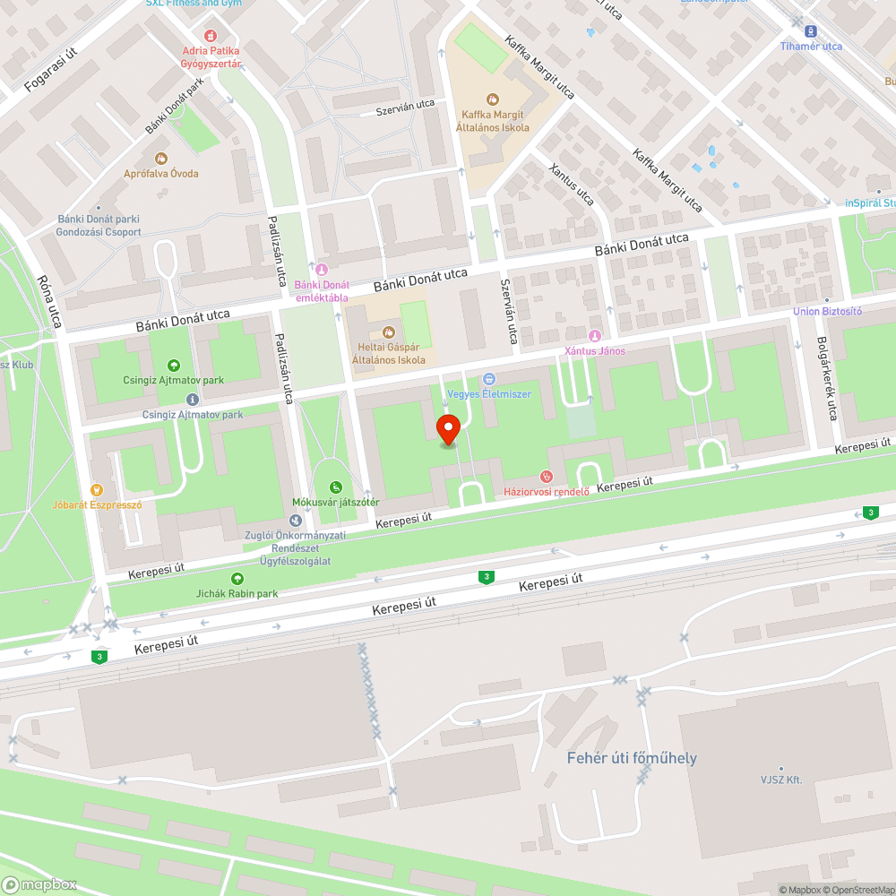 Vegyes hulladék zöldterületen bejelentés helye