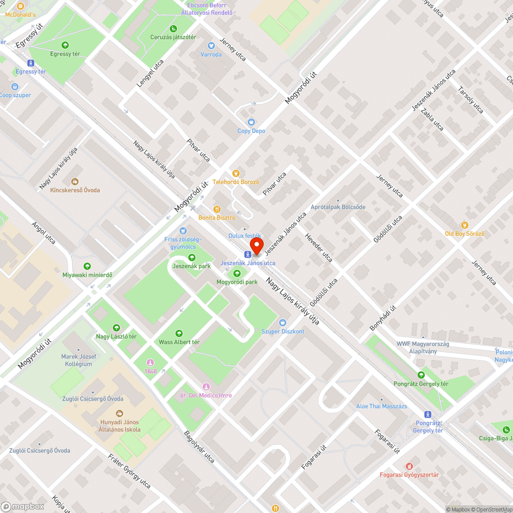 Beszakadt fedlap bejelentés helye