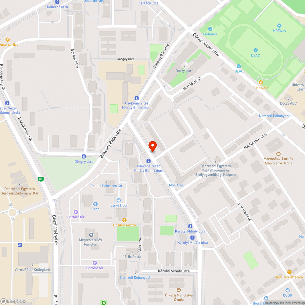 Eldugult csatornák bejelentés helye