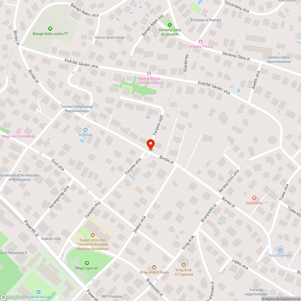 Szétesett szegély bejelentés helye