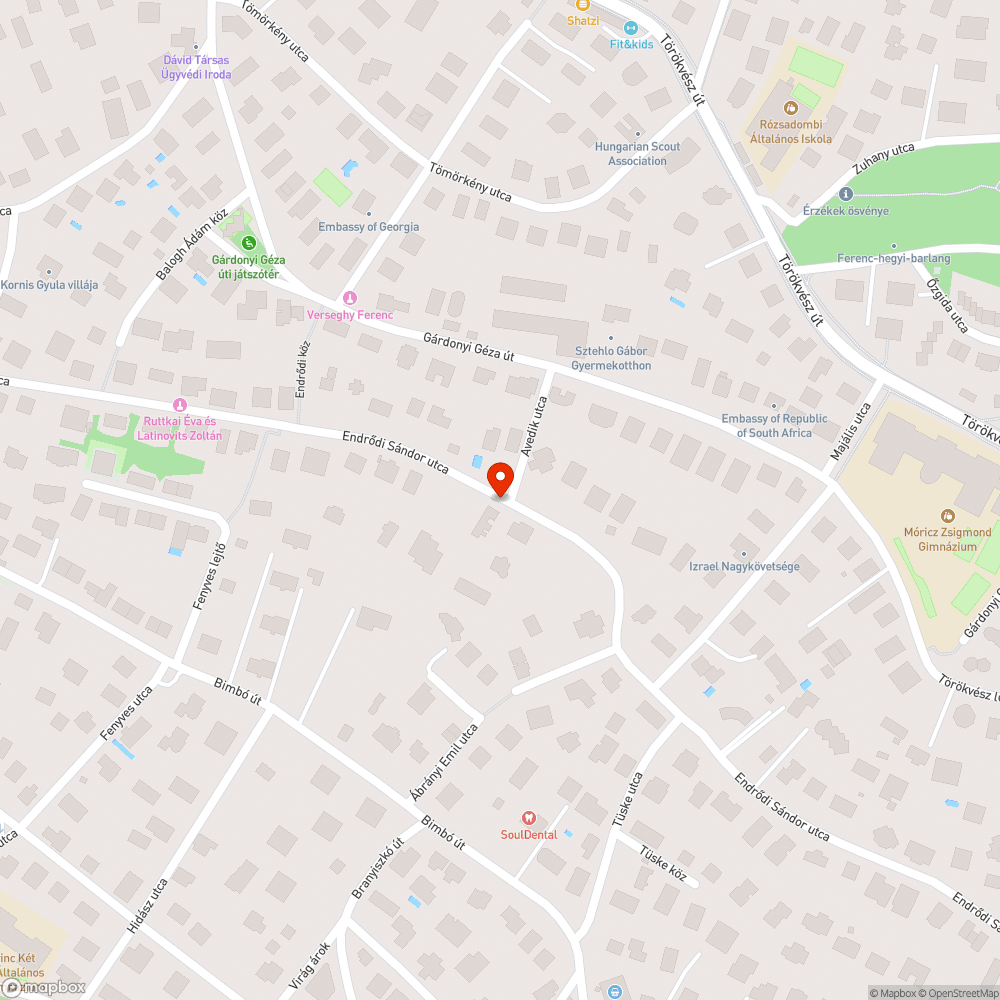 Koszos utcanévtábla bejelentés helye