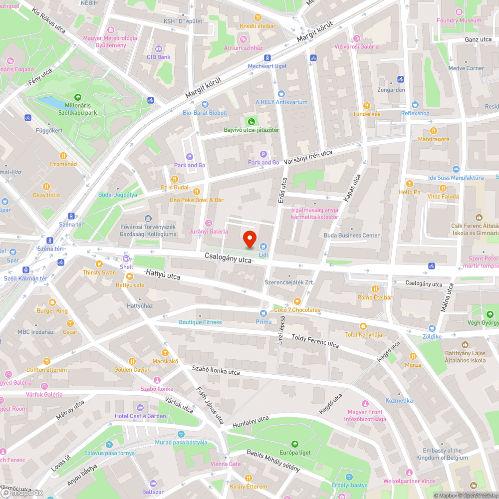 Pofátlan parkolás bejelentés helye