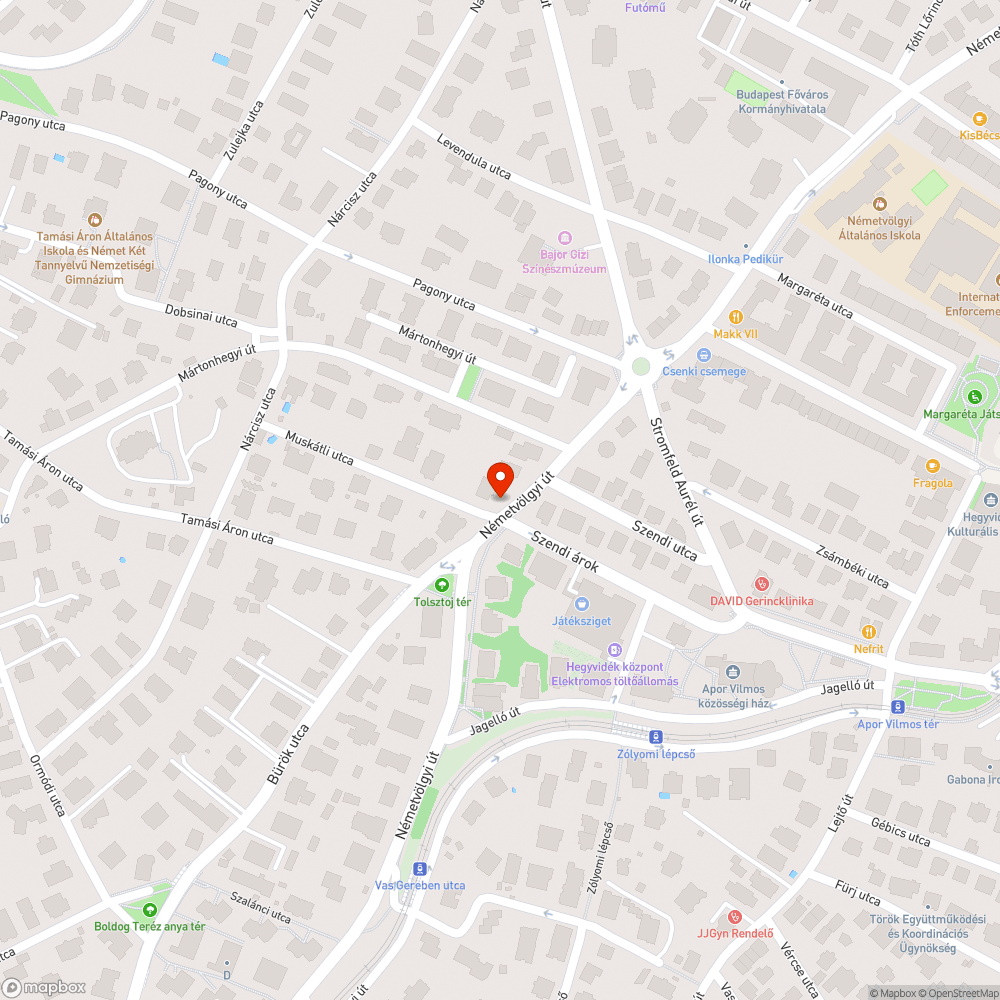 Zebra elé parkolás bejelentés helye