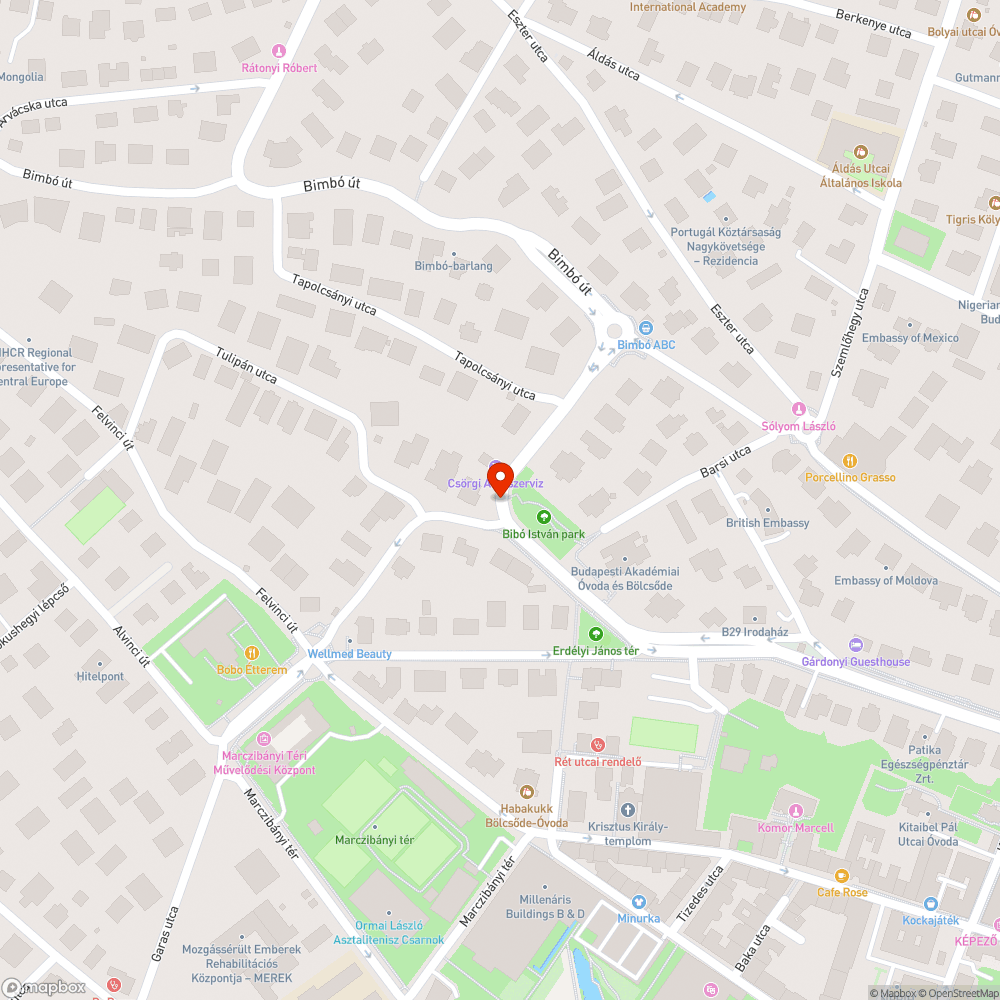 Fapótlás bejelentés helye