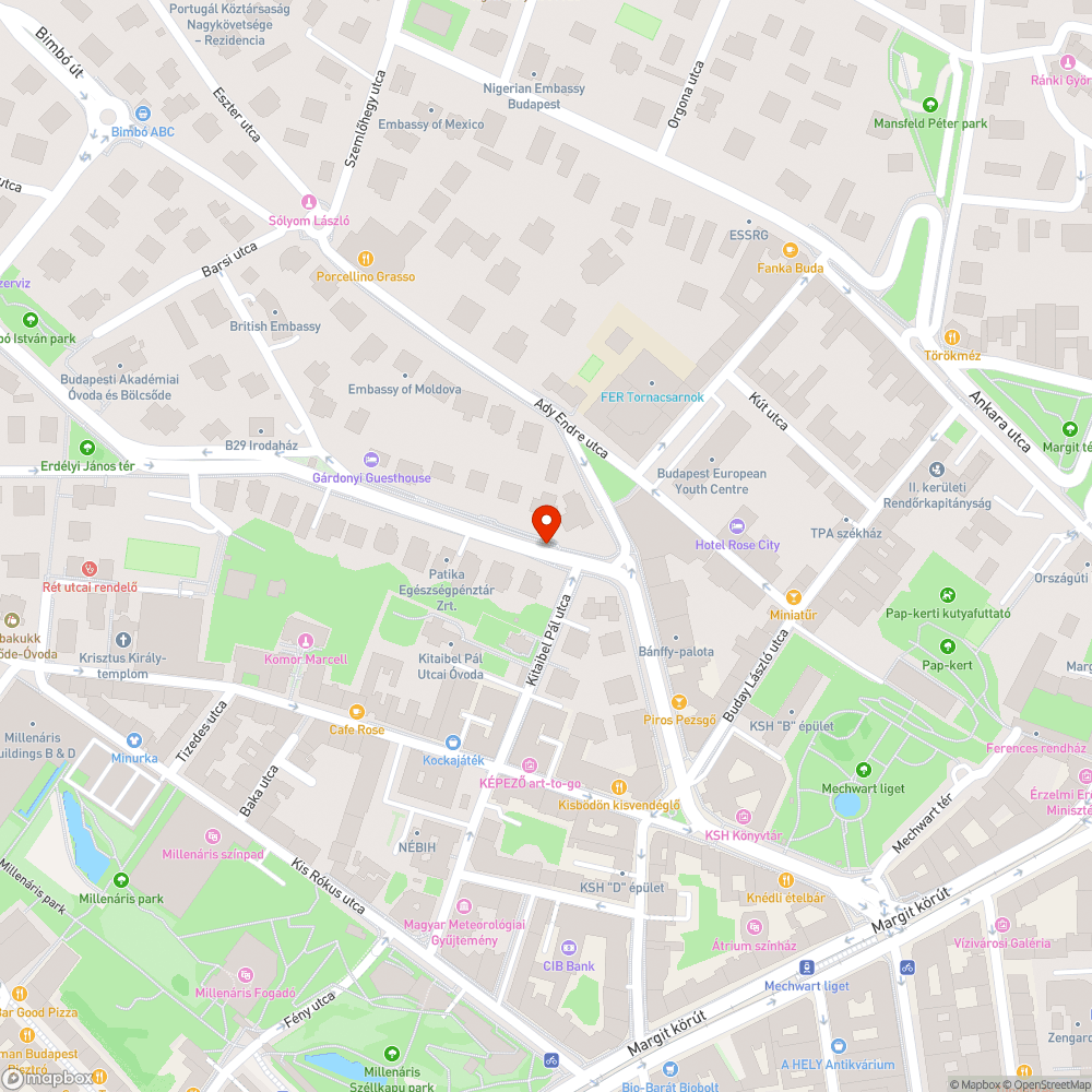 Fapótlás bejelentés helye