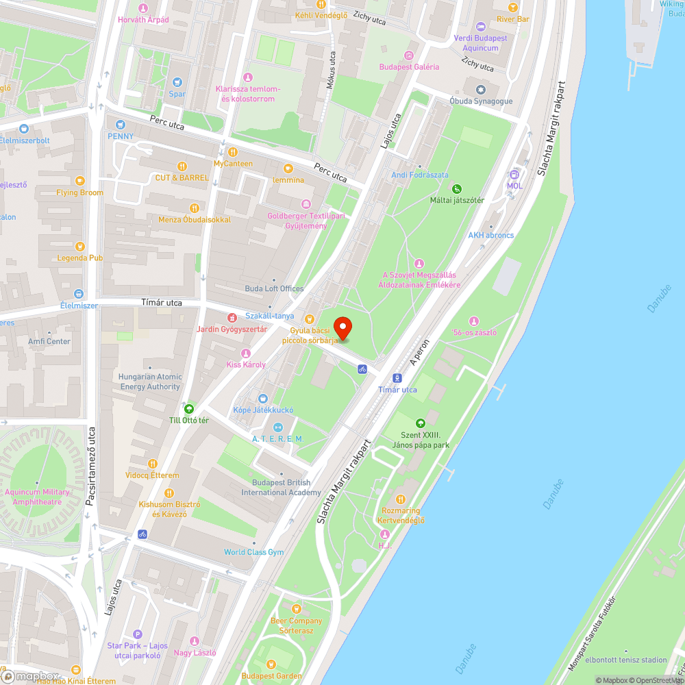 Elhagyott autó a Tímár utca elején bejelentés helye