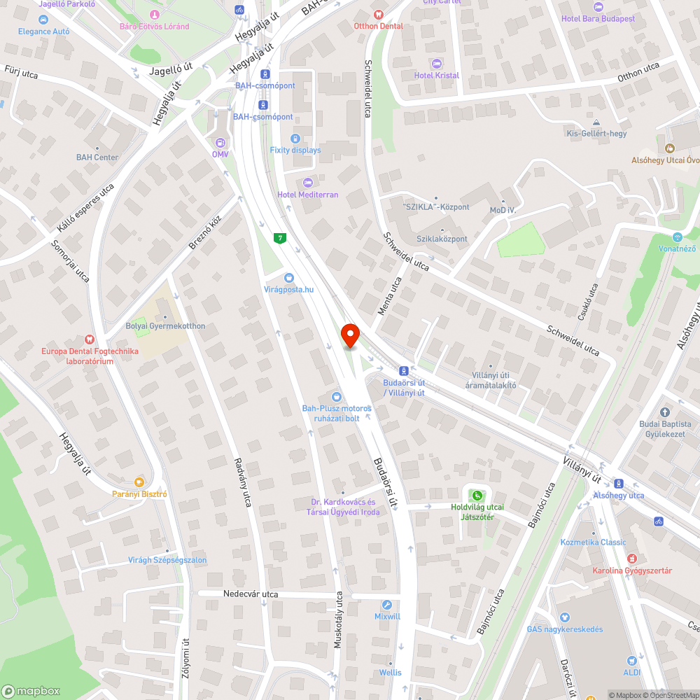 Szemét bejelentés helye