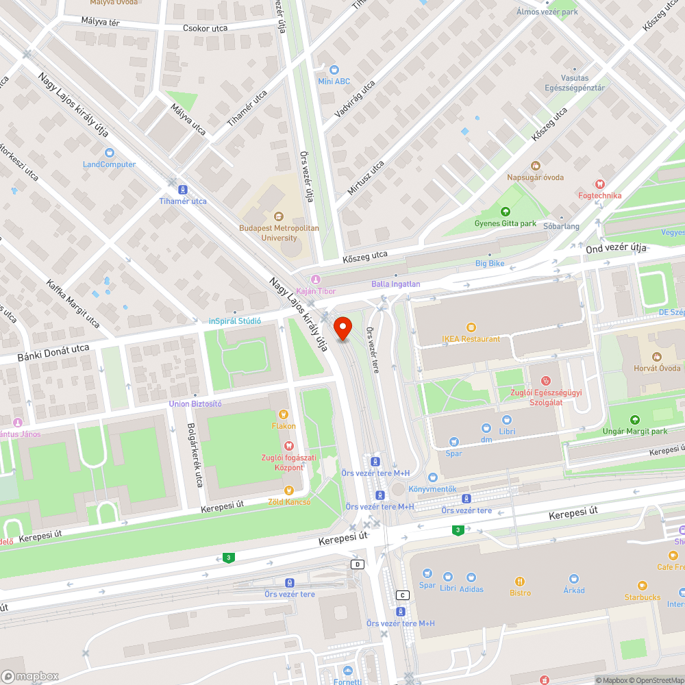 Elavult térképek bejelentés helye