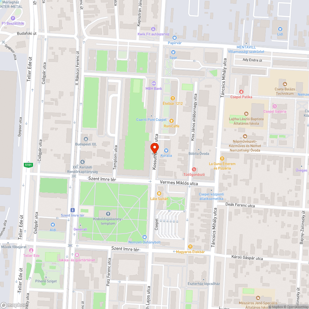 Derékba tört fa bejelentés helye