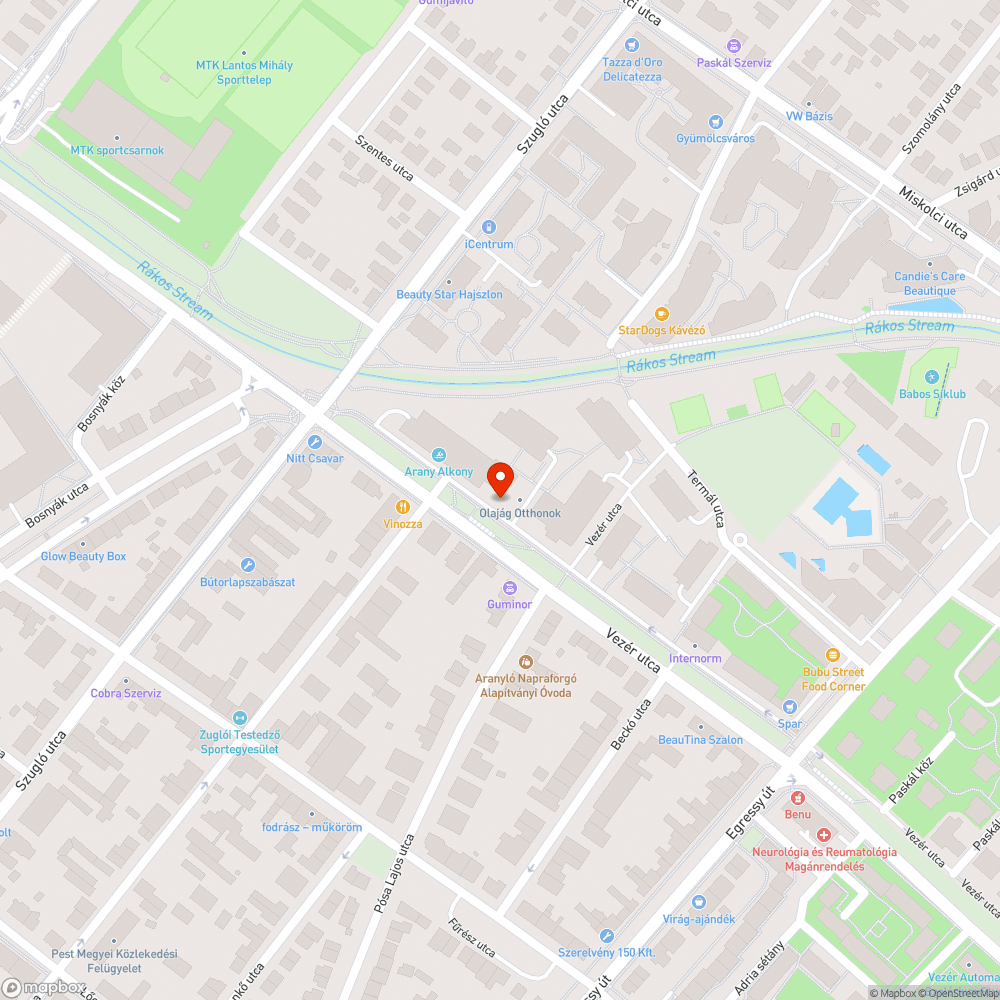 Szivárgó víz bejelentés helye