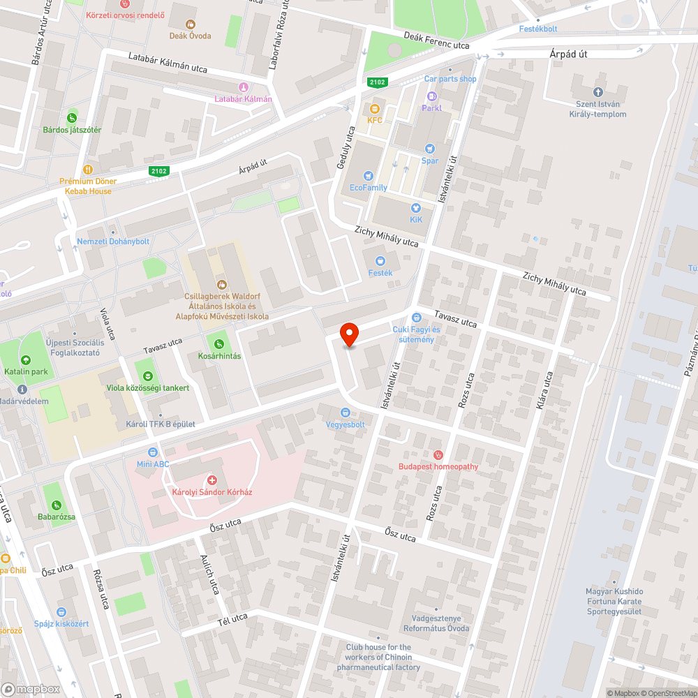 Opel Vectra bejelentés helye