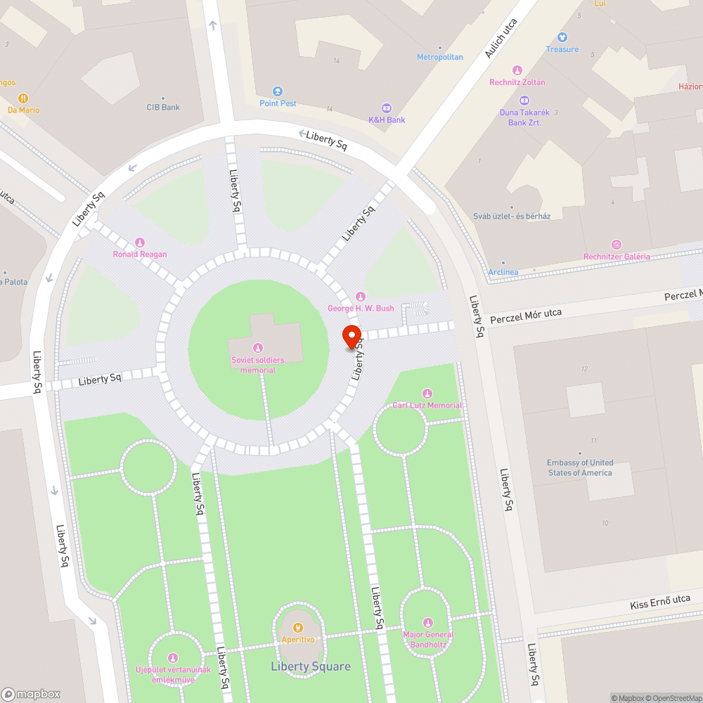 Szabadság tér állapota 2. bejelentés helye