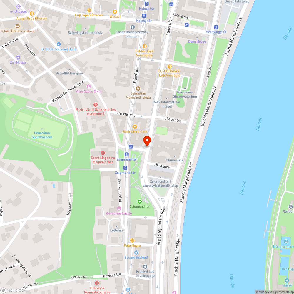 Elhagyott oszloptartó bejelentés helye