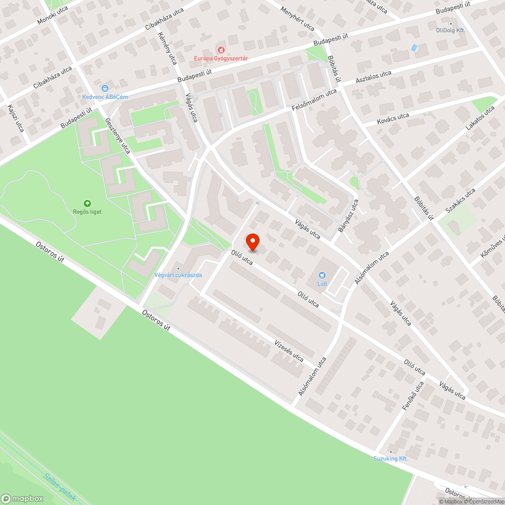 Rendszám nélküli BMW bejelentés helye