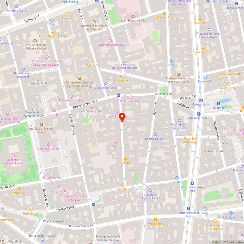 Kidőlt, kitört és hiányzó pollerek bejelentés helye