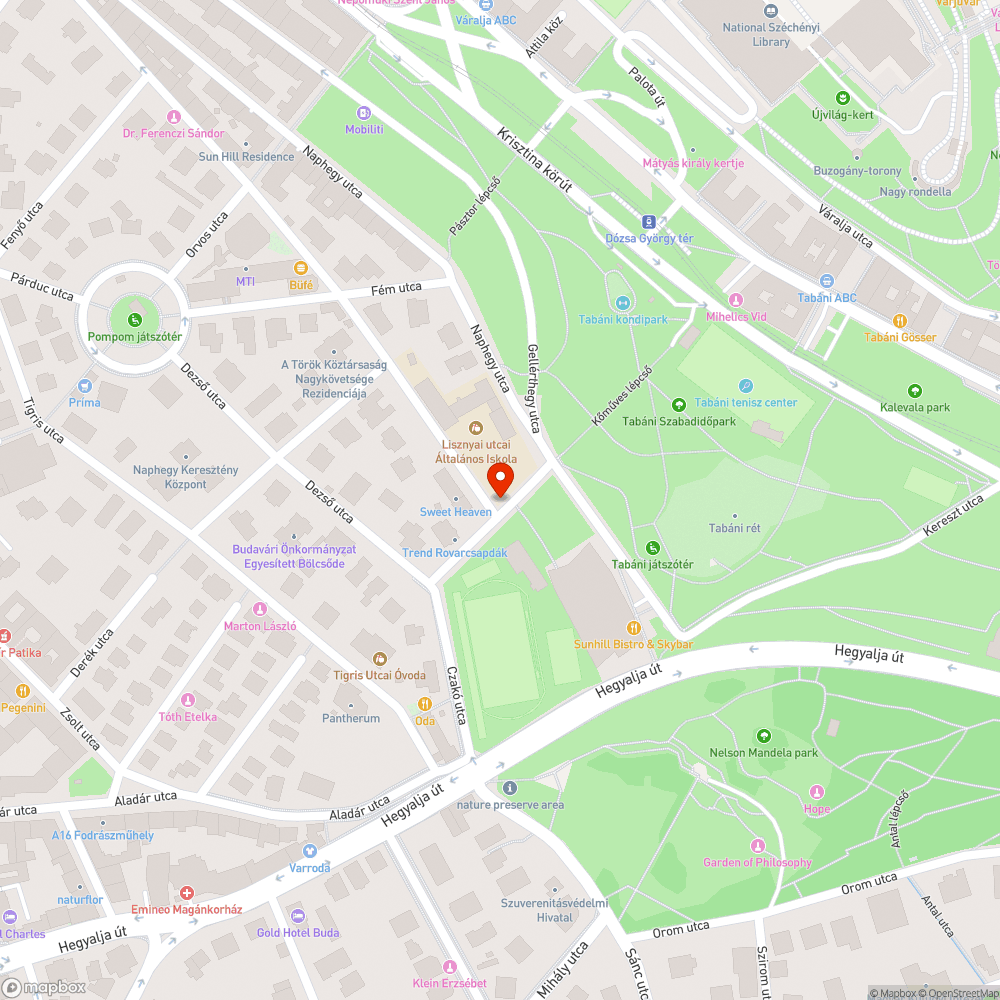 Fedél közepe hiányzik bejelentés helye