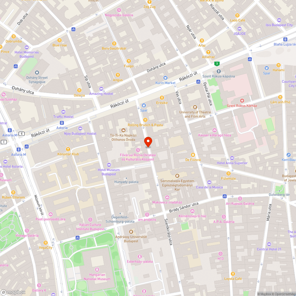 Érdekes megoldás bejelentés helye