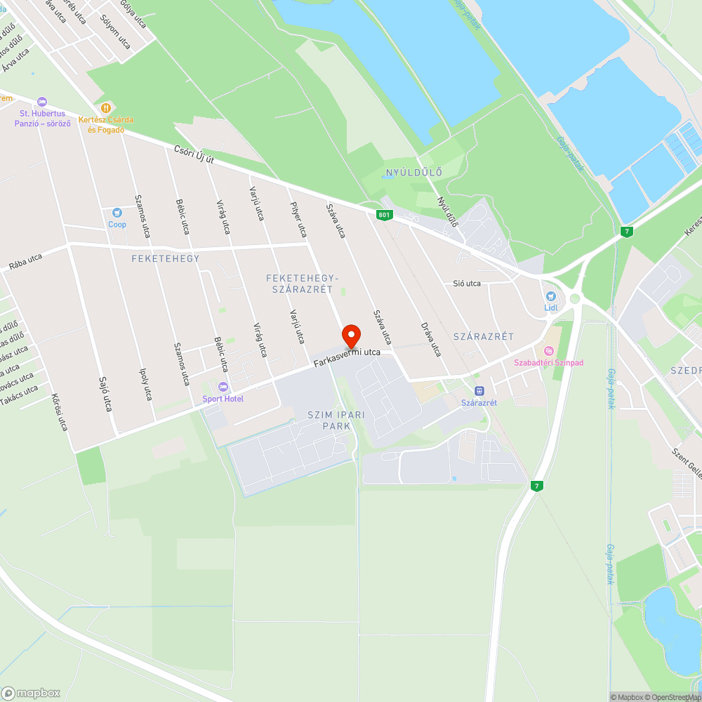 Veszélyesen meggyengített villanyoszlop bejelentés helye