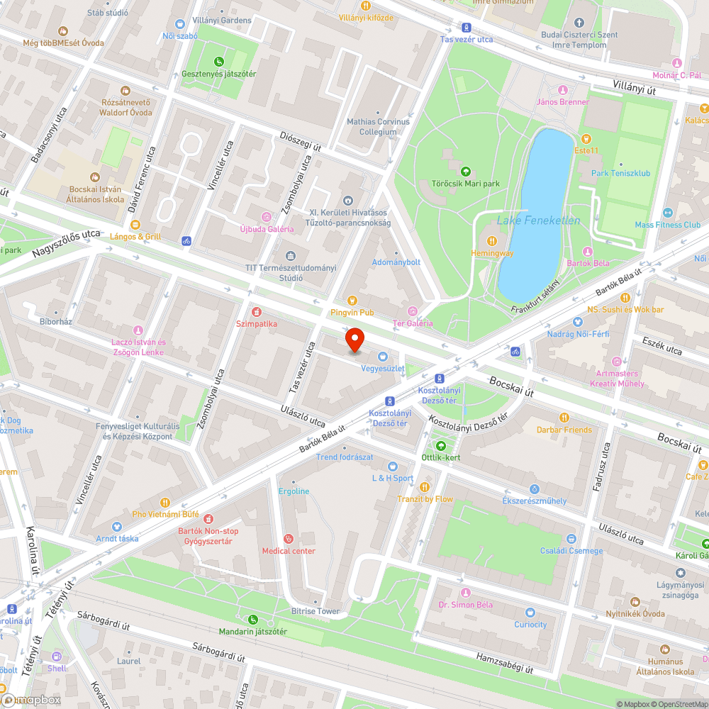 Elhagyott fatámaszok bejelentés helye