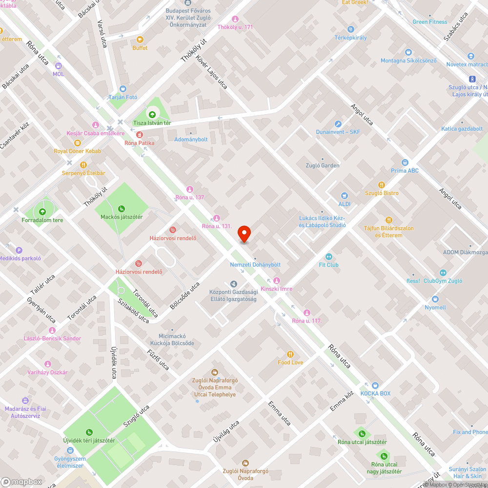 Zöldsáv pusztítás, tilos parkolás bejelentés helye