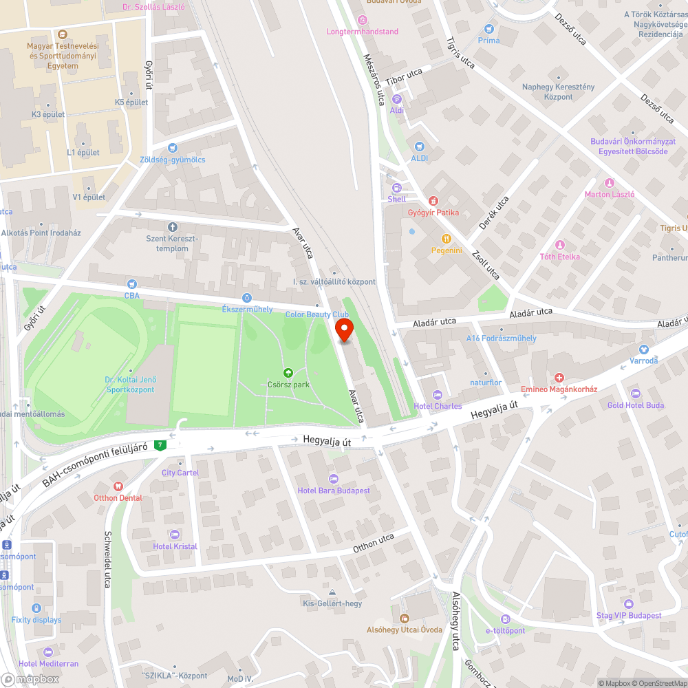 Szabálytalan parkolás bejelentés helye