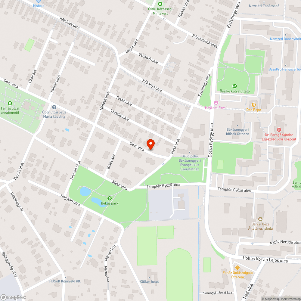 Műszaki lejárt bejelentés helye