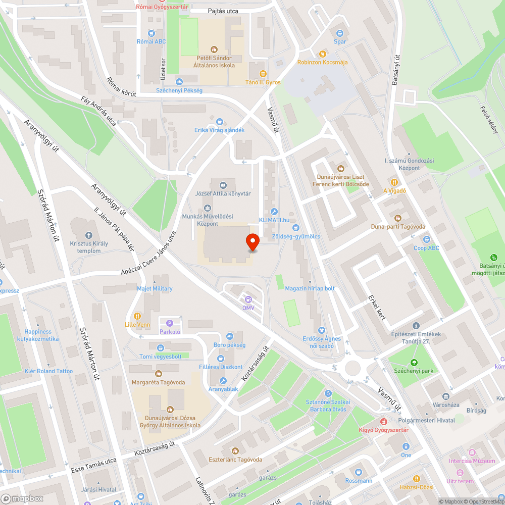 összefirkált szekrény bejelentés helye