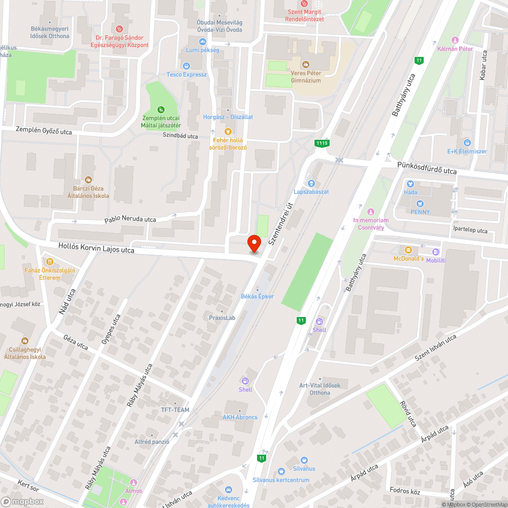 Lekopott zebra bejelentés helye