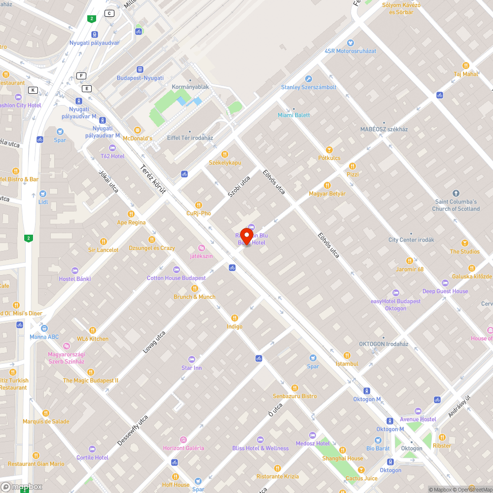 Üres oszlop bejelentés helye