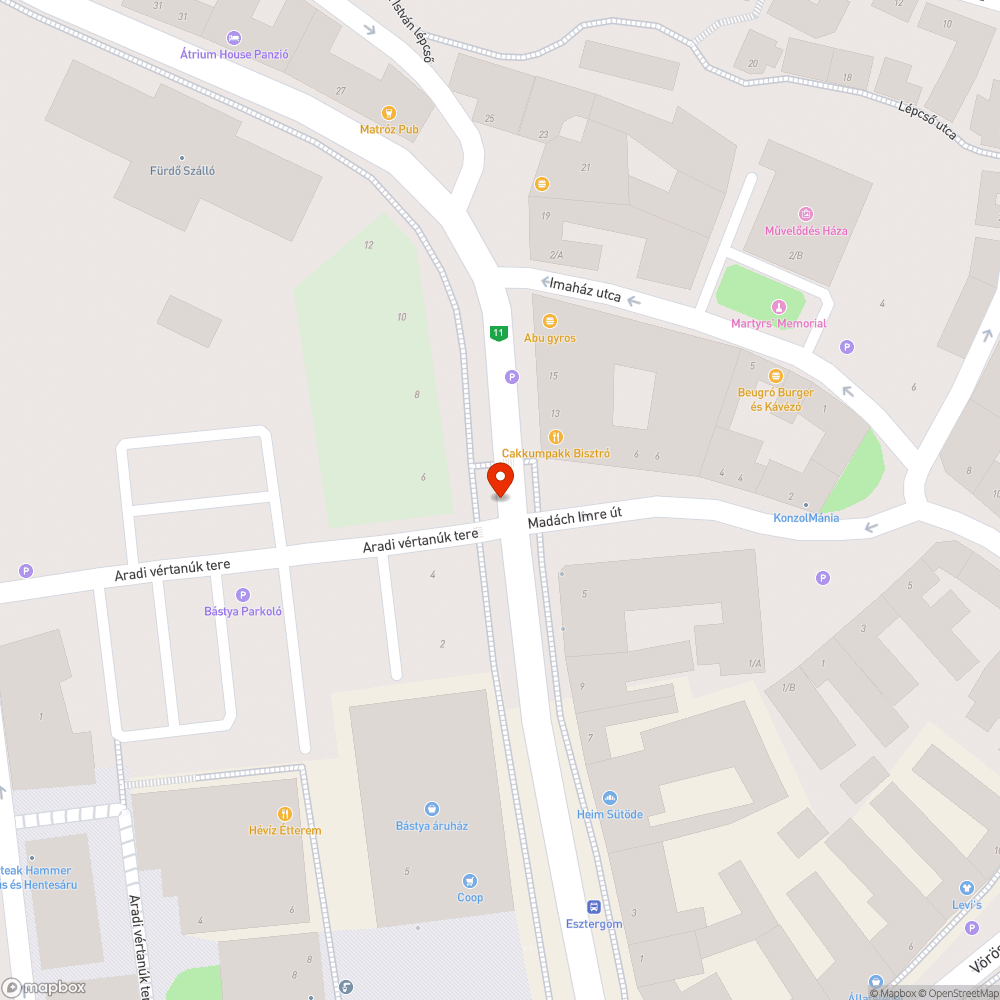 Hiányzó fényterelő bejelentés helye